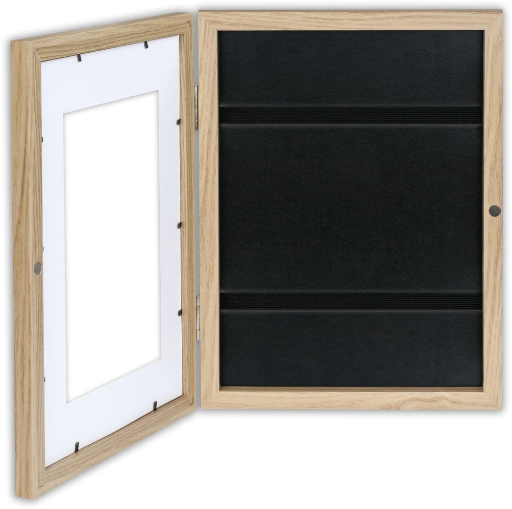 Nuotraukų rėmelis Ramka ZEP London Box Natural* MRN82 Ramka drewniana o wymiarach 14x21,5cm