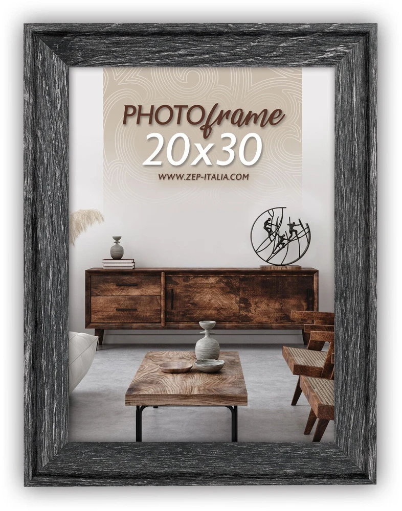 Nuotraukų rėmelis Ramka ZEP Torino Juodas 15x20 ramka drewniana RT268L
