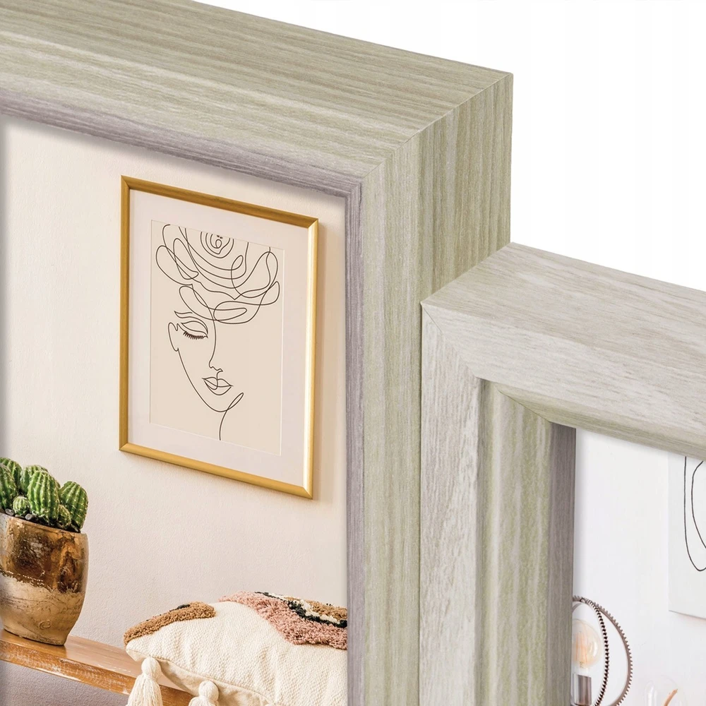 Nuotraukų rėmelis Ramka ZEP Zara 6Q 6x10x15 Wood Gallery Frame VZ662