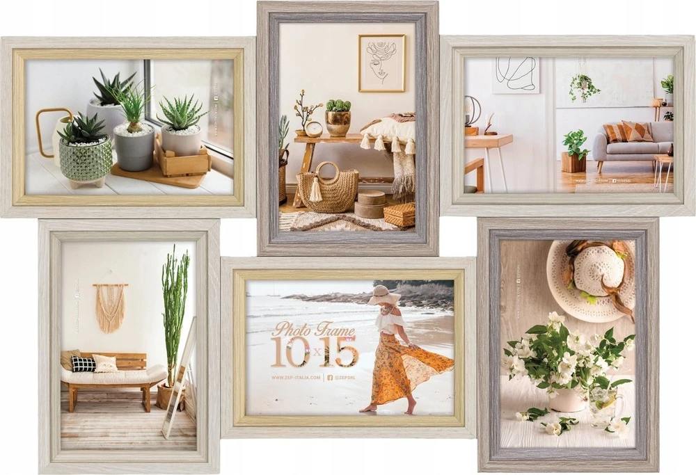 Nuotraukų rėmelis Ramka ZEP Zara 6Q 6x10x15 Wood Gallery Frame VZ662