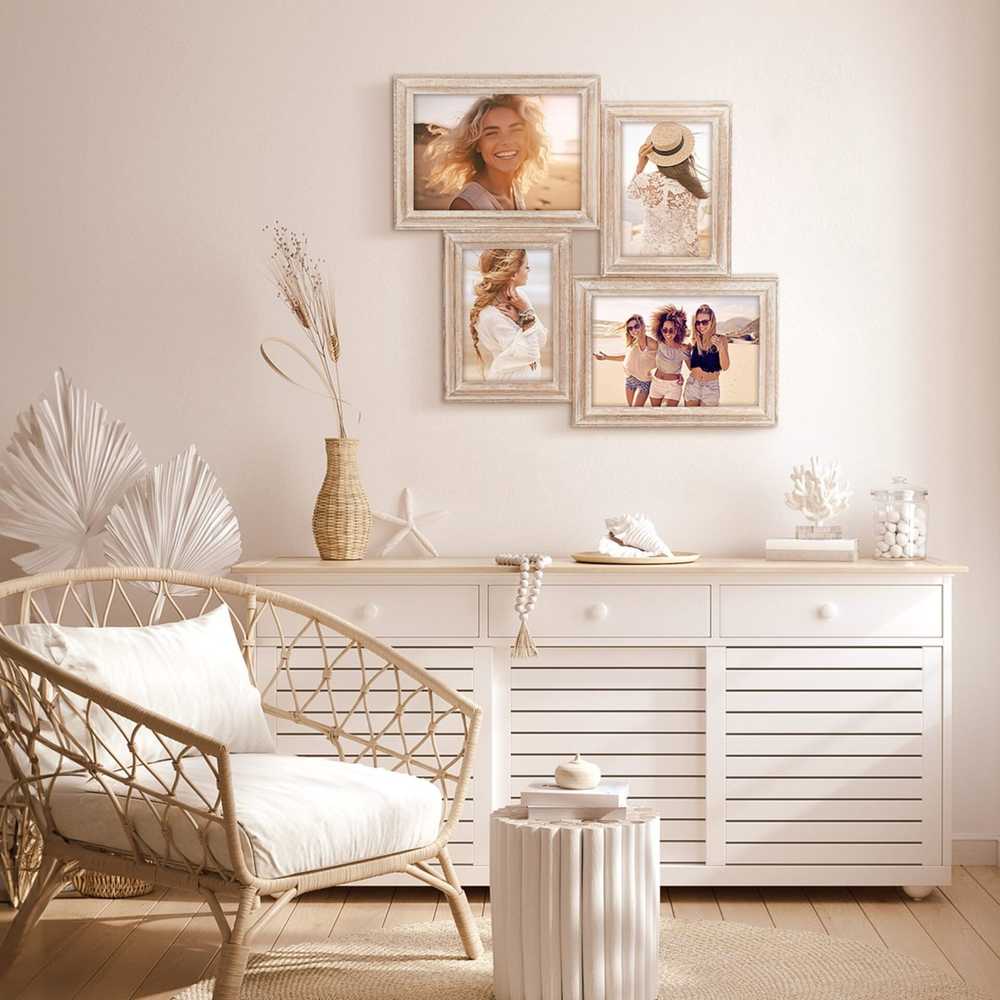 Nuotraukų rėmelis Ramka ZEP Rosel Natural* 4Q Galerie Holz 2x10x15 2x13x18 AC446B