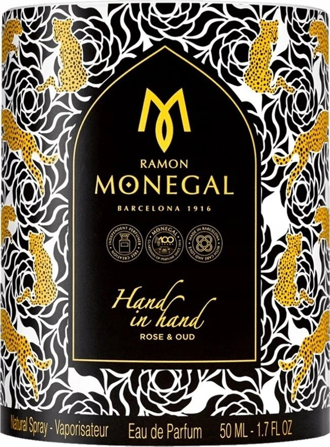 Ramon Monegal Hand In Hand EDP parfumuotas vanduo unisex, 100 ml