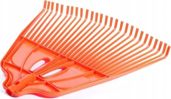 Ramp GRABIE PLASTIKOWE DO LIŚCI POMARAŃCZOWE NIEOPRAWIONE XL