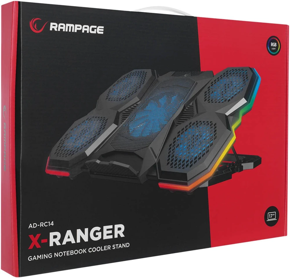 RAMPAGE RGB LAPTOP COOLING STAND