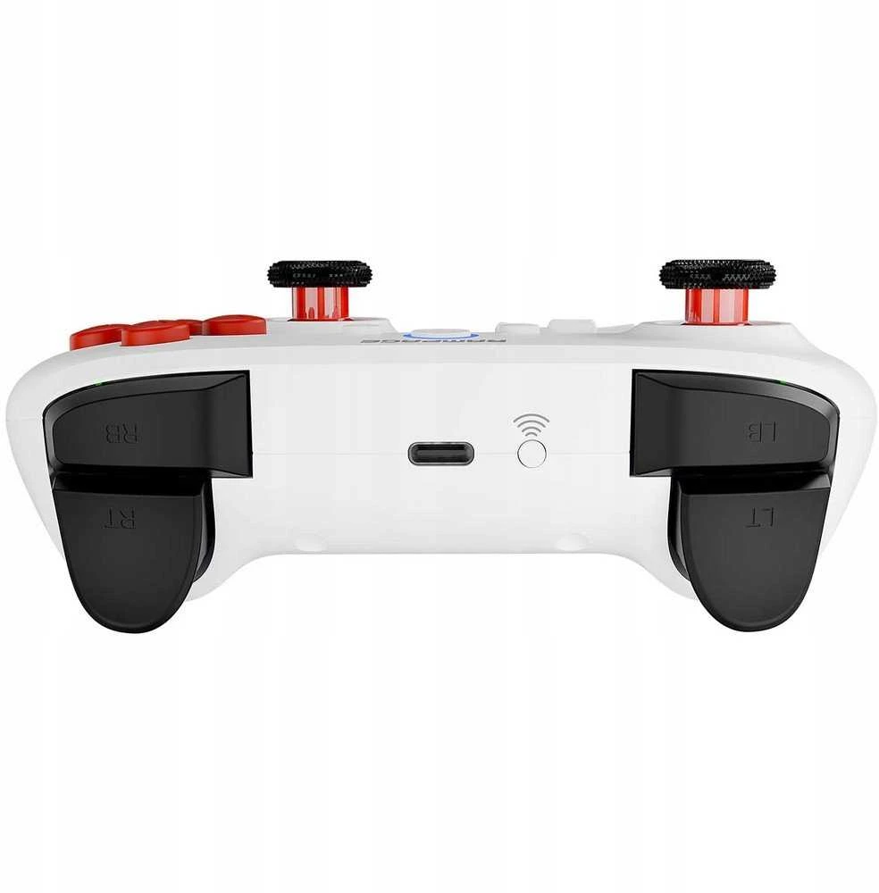 „Rampage Hydra Pro Pad“ ausinės RGB 2.4G, su baltomis magnetinėmis gaiduko galvutėmis