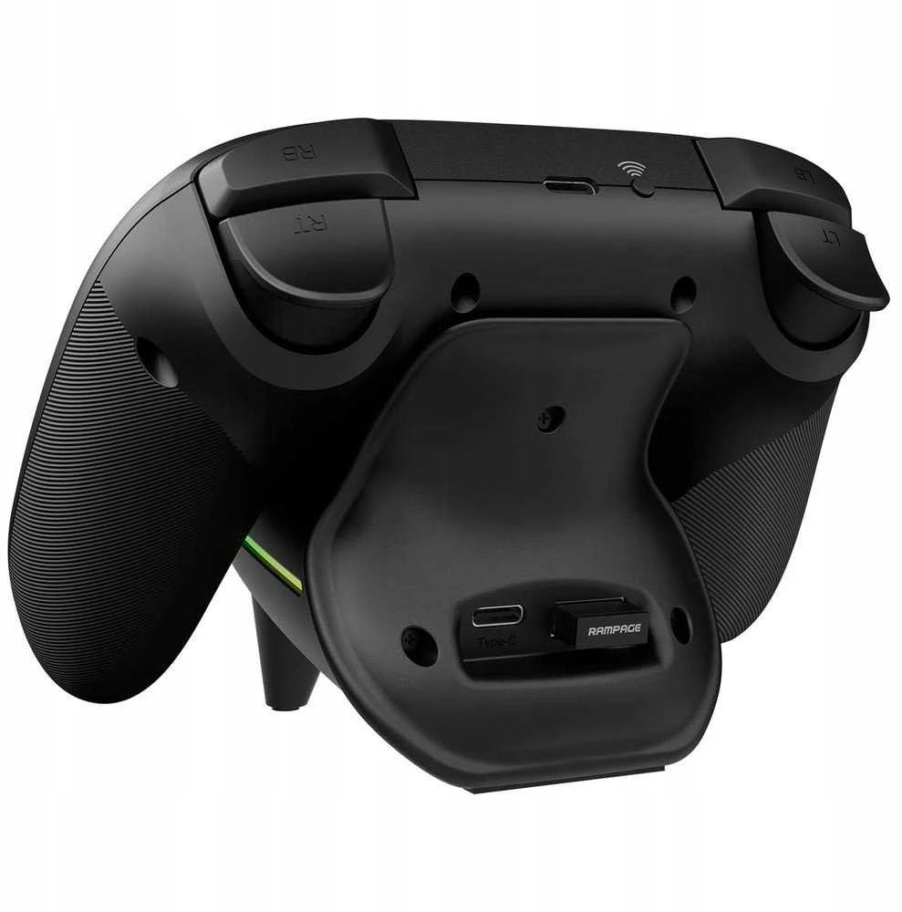 „Rampage Hydra Pro Pad“ kilimėlis RGB 2.4G, juodas, magnetiniai paleidikliai su įkrovimo stotele