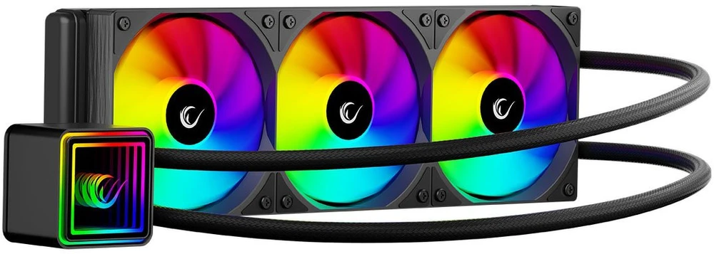CPU AUŠINTUVAS RAMPAGE INFINITE V360 Juodas ARGB LGA1700/1851/AM5 360mm Liquid Cooler