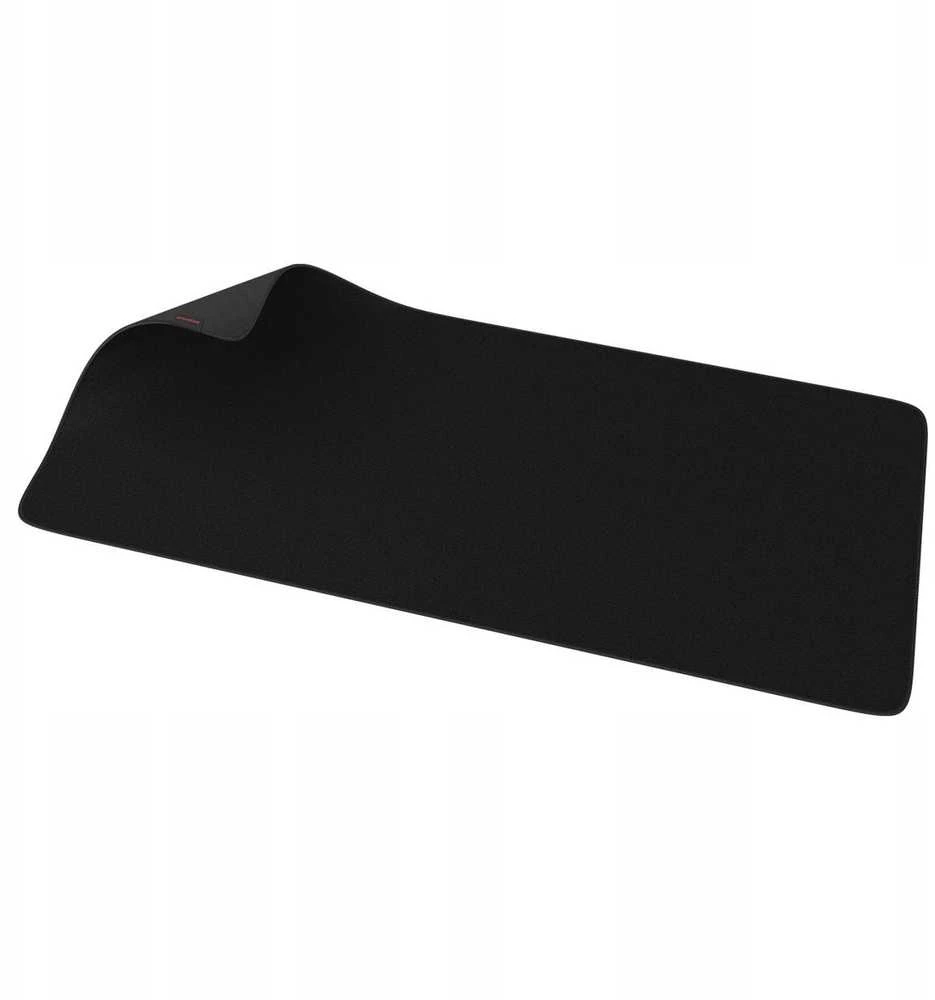 Žaidimų pelės kilimėlis RAMPAGE PULSAR PRO XXL 900x400x4mm iš neutralaus audinio juodas