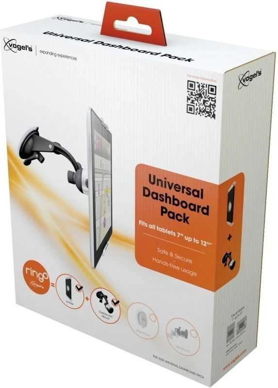 Vogels TMS 1050 Planšetė Dashboard Pack | 7-13 " | Maximum weight (capacity) 1kg | Juodas