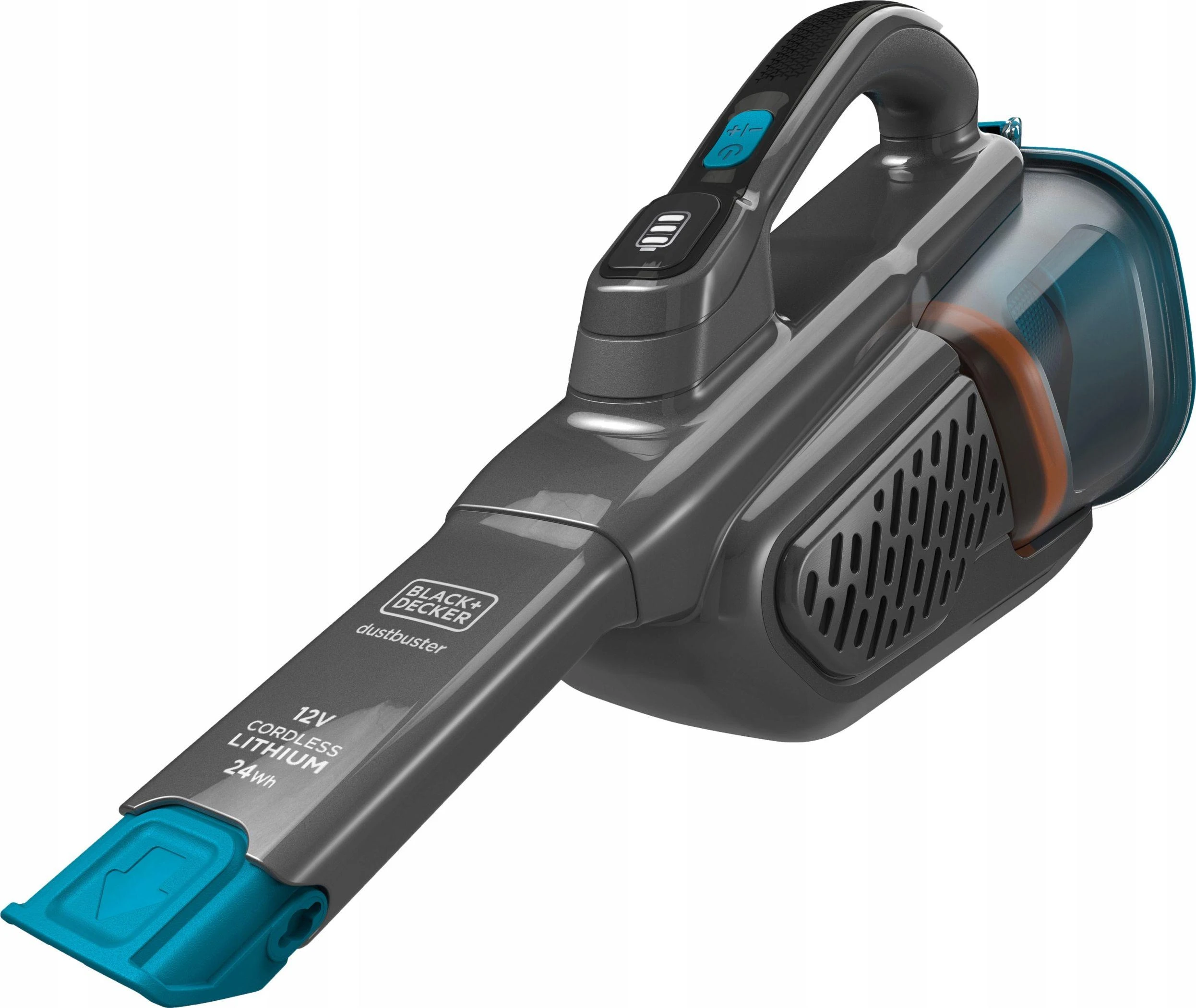Juodas & Decker Akumuliatorinis cikloninis dulkių siurblys BHHV320J 12V, Juodas & Decker
