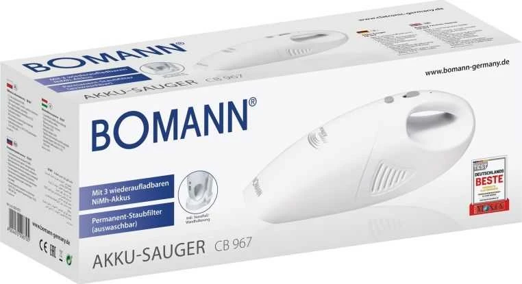 Dulkių siurblys Bomann CB 967. Baltas