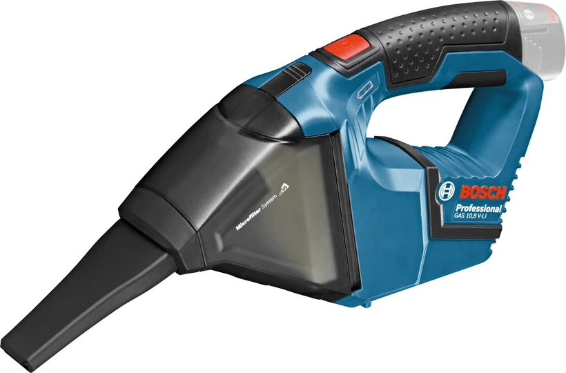 Rankinis dulkių siurblys Bosch GAS 12V, be akumuliatoriaus ir įkroviklio