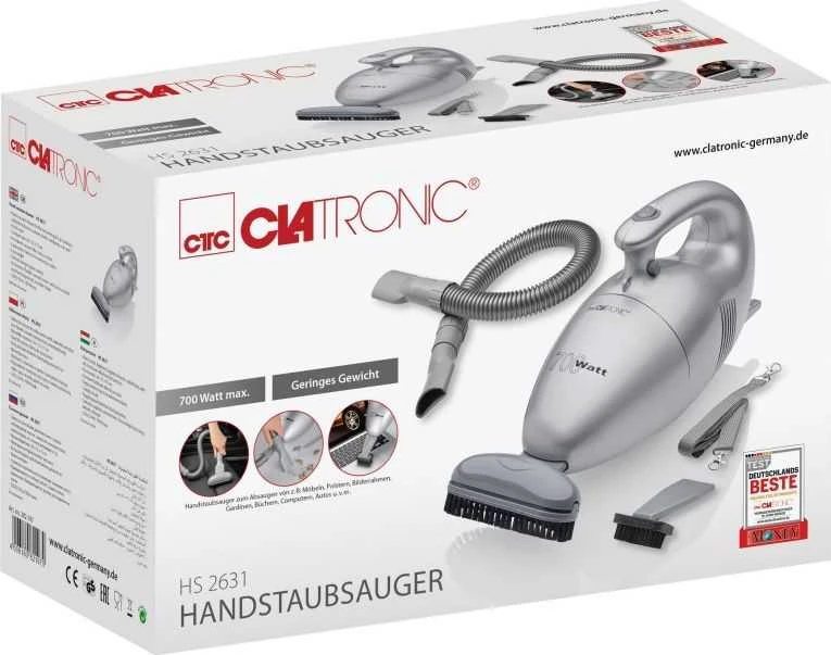 Rankinis dulkių siurblys Clatronic HS2631