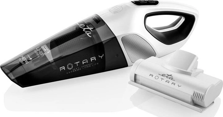 Dulkių siurblys ETA | Vacuum cleaner | Rotary ETA142590000 | Cordless operating | Handheld | - W | 14.4 V | Operating time (max) 25 min | Baltas | Garantija 24 mėn. | Baterija warranty 6 mėn.
