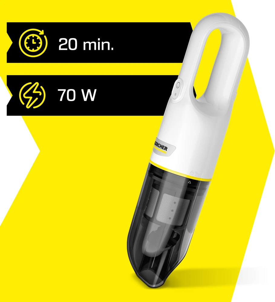Dulkių siurblys Karcher CVH 3; 7,2 V; 1x2,0 Ah akum.