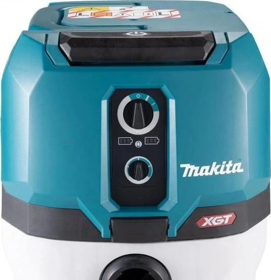 Makita VC003GLZ Akumuliatorinis XGT dulkių siurblys. 2X40V, 40Vmax. Komplektuojamas be akumuliatorių ir kroviklio.
