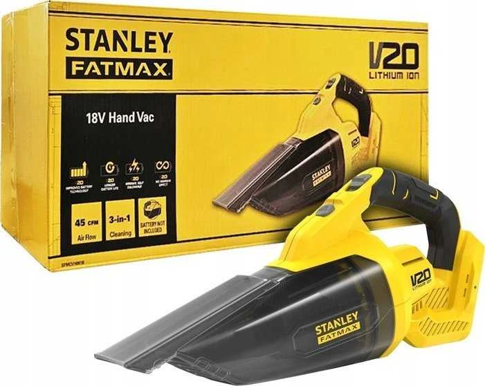 Dulkių siurblys Stanley SFMCVH001B-XJ; 18 V (be akumuliatoriaus ir pakrovėjo)