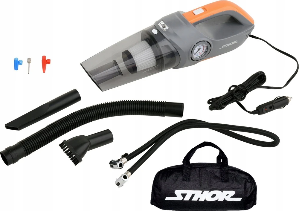 Automobilinis dulkių siurblys STHOR 82953, 12V, 80W