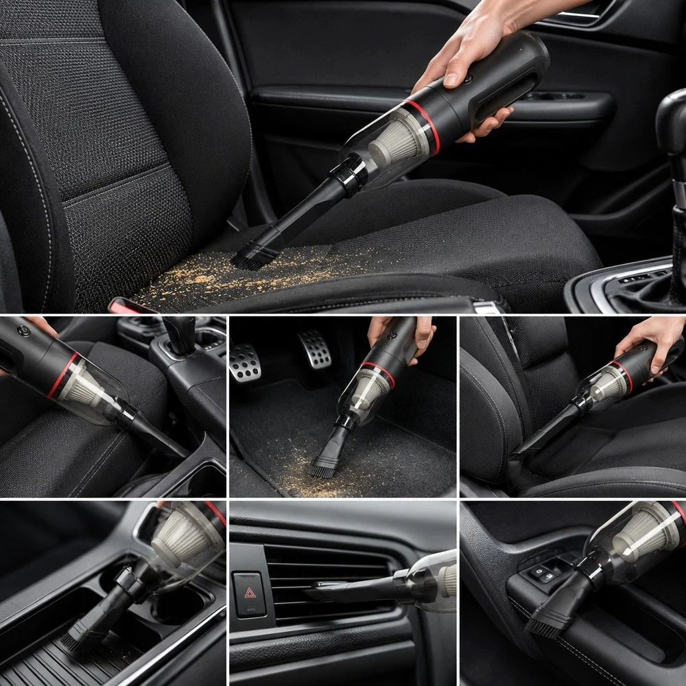 Dulkių siurblys TRACER Duster B5 automobilio dulkių siurblys