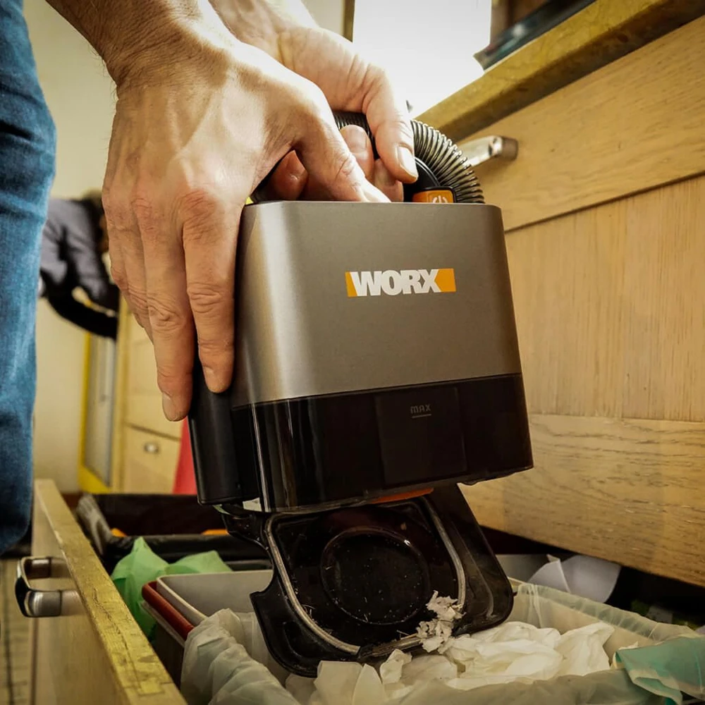 Sourcing Worx Cube Vac 20V rankinis dulkių siurblys | Tiekimas