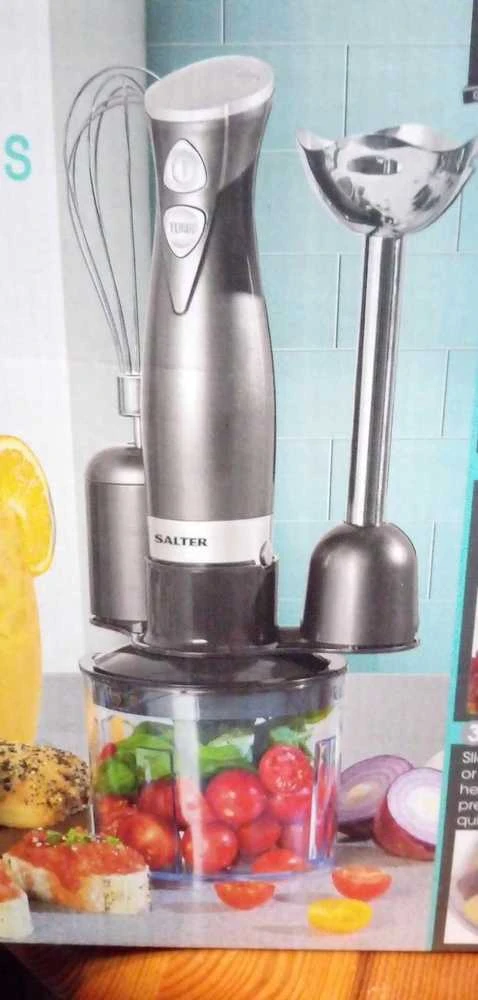 Rankinis maišytuvas 350 W SALTER COSMOS 3 w 1, 5 dalys