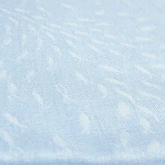 Rankšluostis BAMBUKO SVYSKEKLĖS / DUMBLIAI SU BURUBULĖLIAIS 75X75 MĖLYNA SAVE THE OCEAN GAT 1