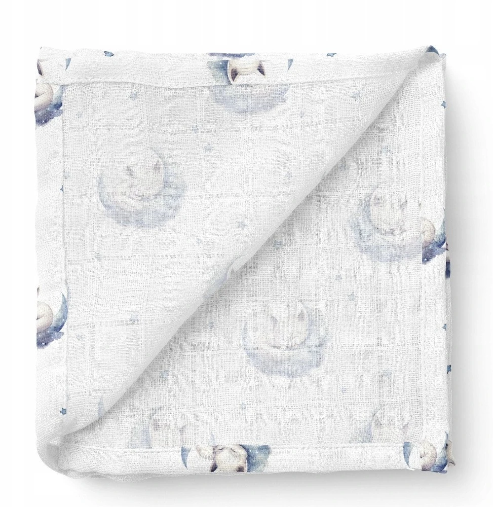 Rankšluostis Bocioland BOCIOLAND BL191-BAMBOO SAUSKELNĖS 75X75 MIEGANČIOS LAPĖS