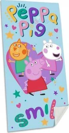 Kids Euroswan - Licencijuoti priedai Paplūdimio rankšluostis 70x140 - Peppa Pig
