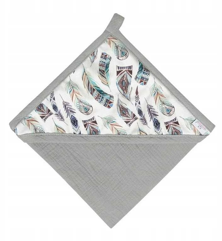 Rankšluostis Matex MATEX OKRYCIE KĄPIELOWE MUSLIN DESIGN ROZ. 85X85CM