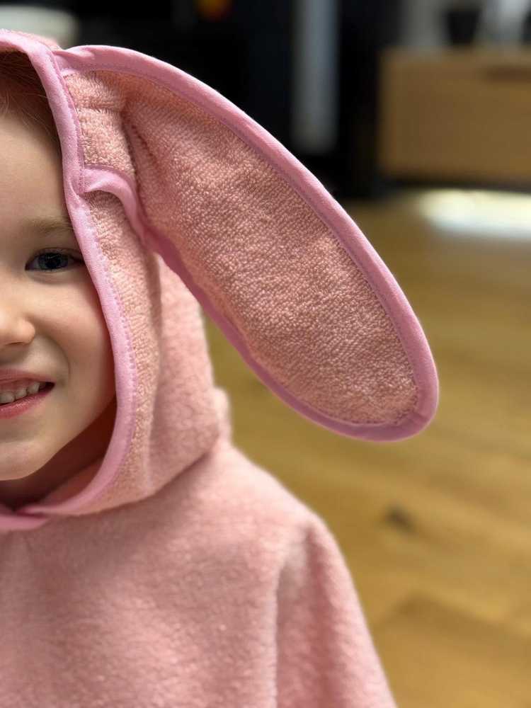 Rankšluostis Multitex Kūdikių maudymosi apsiaustas PONCHO JUNIOR, 70x140