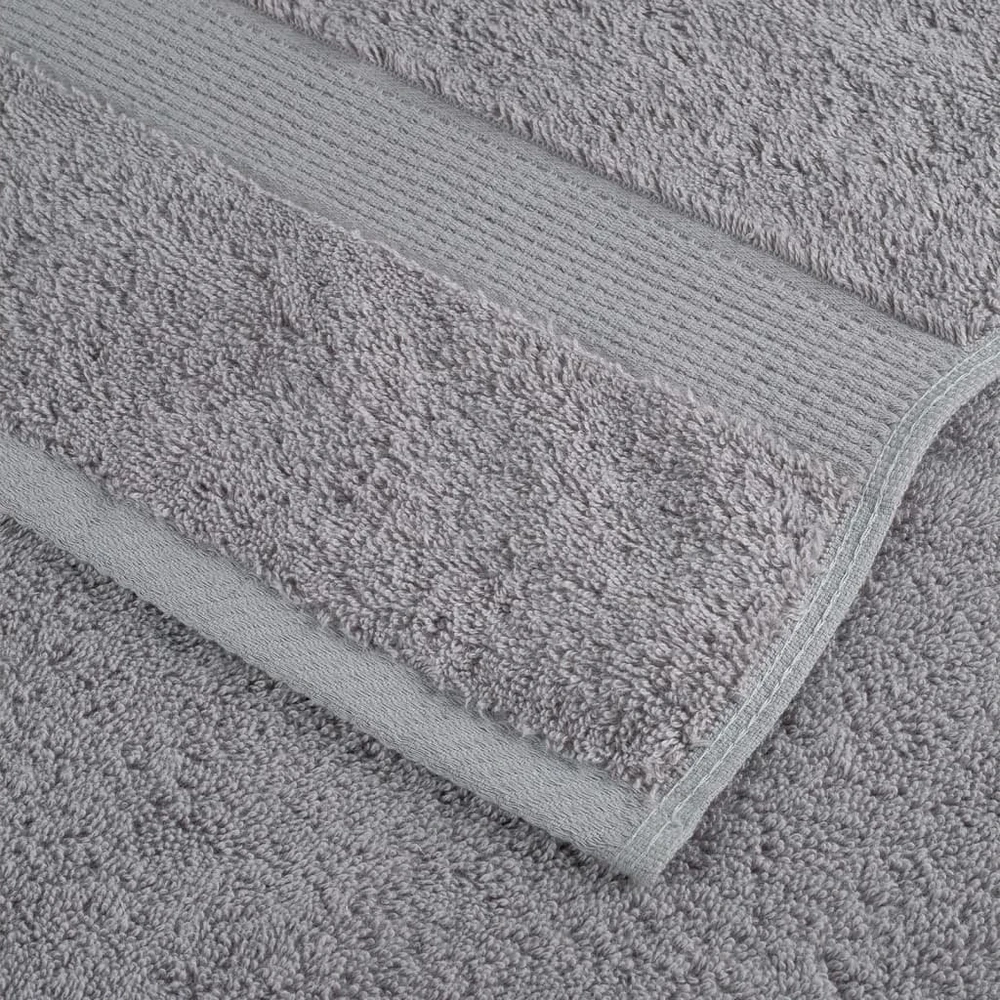 Rankšluostis Aukščiausios kokybės svečių rankšluosčiai SOLUND, 10 vnt., pilki, 30x50 cm, 600 g/m²