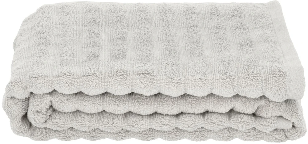 Rankšluostis Zone Vonios kambario zona 140 x 70 cm Inu švelni pilka (29545)