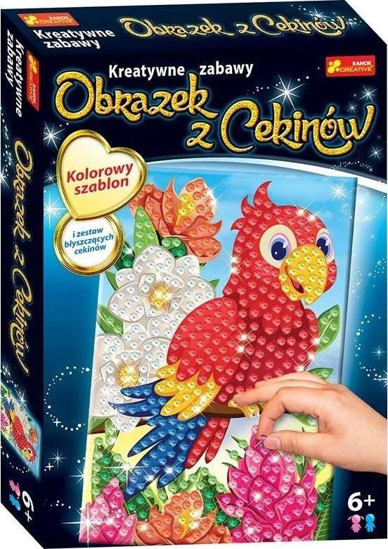 Ranok Sequin paveikslėlis Papūga 52048