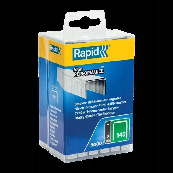 Rapid Kabės Nr140 10mm 5000 vnt plastikinė dėžutė