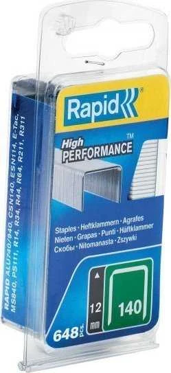 Rapid Kabės Nr140 12mm 650 vnt plastikinė dėžutė