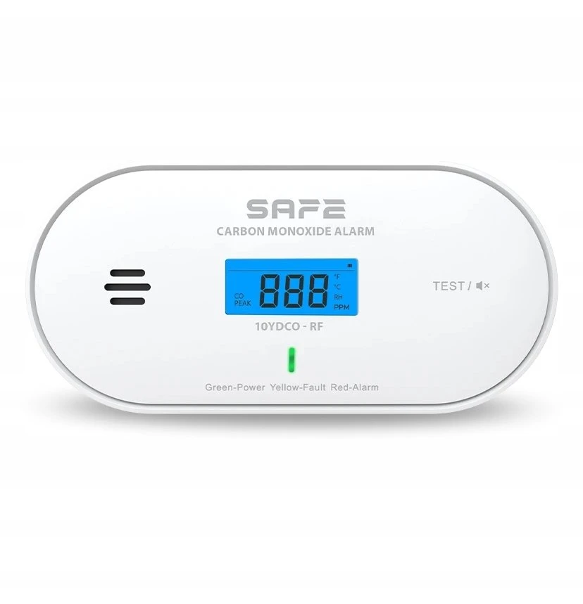 „Rapoo Safe 10YDCO-RF“ belaidis anglies monoksido jutiklis