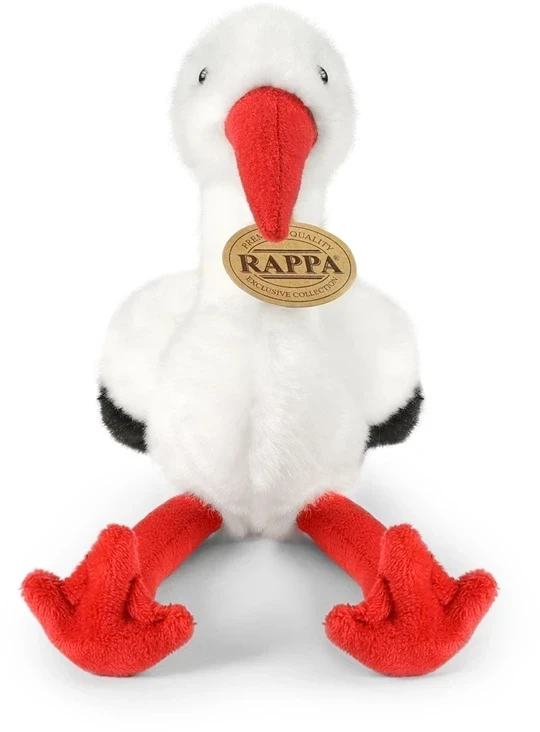 Rappa Eco-Friendly Pliušinis žaislas - gandras, 20 cm