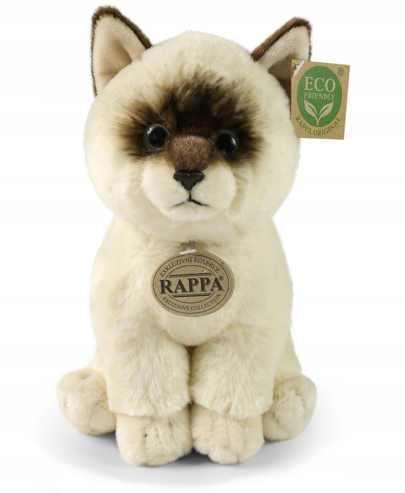 Rappa Eco-Friendly Pliušinis žaislas - katinas, 23 cm