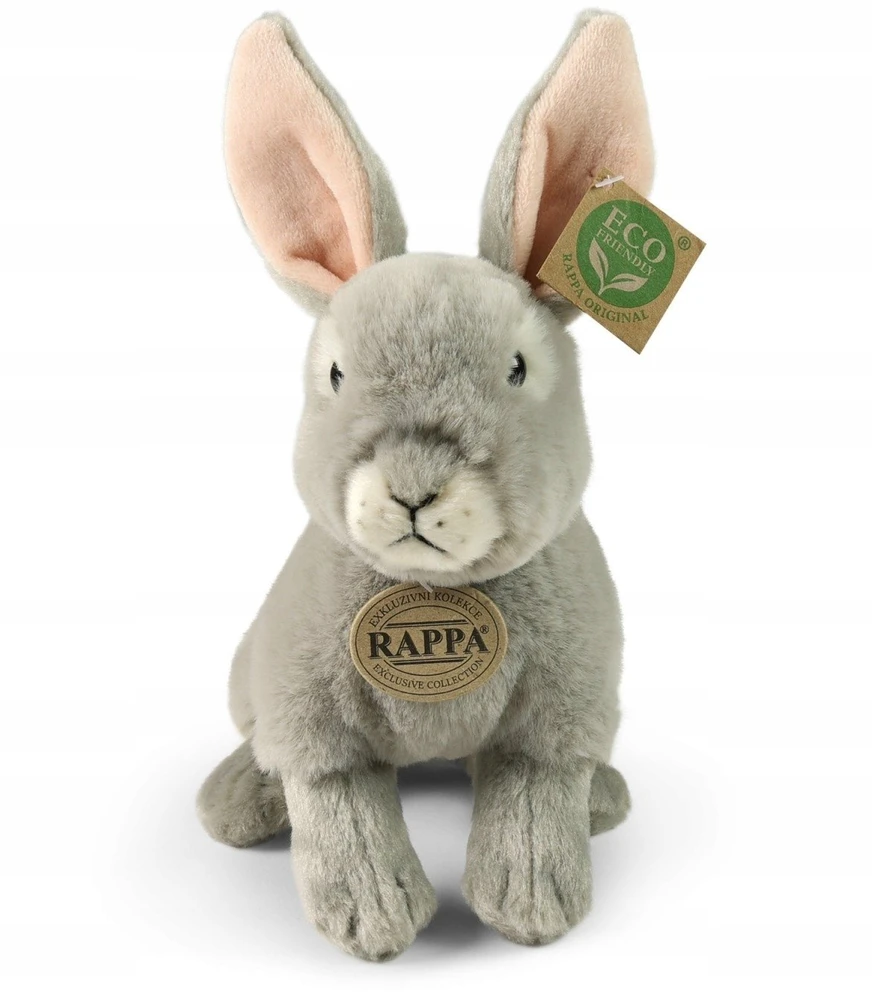 Rappa Eco-Friendly Pliušinis žaislas - triušis, 23 cm
