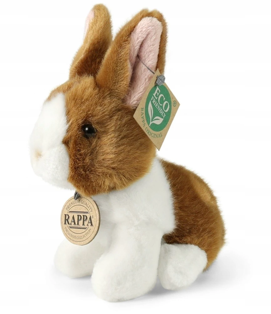 Rappa Eco-Friendly Pliušinis žaislas - triušis, 16 cm