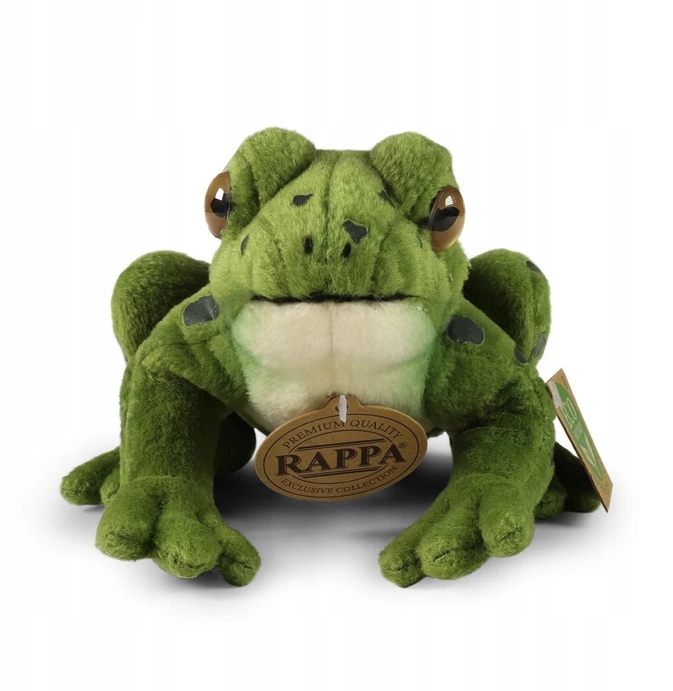 Rappa Eco-Friendly Pliušinis žaislas - varlė, 19 cm