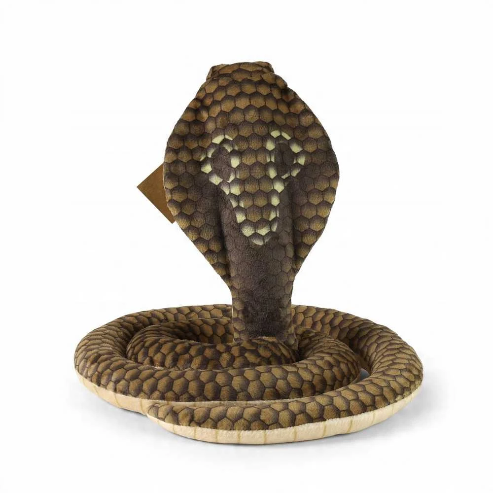 Rappa Eco-Friendly Pliušinis žaislas - kobra, 127 cm