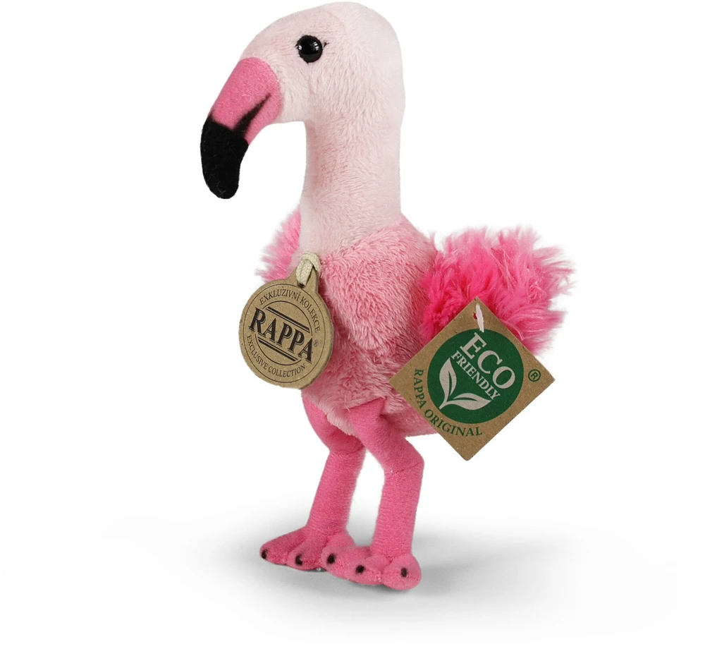 Rappa Eco-Friendly Pliušinis žaislas - flamingas, 15 cm