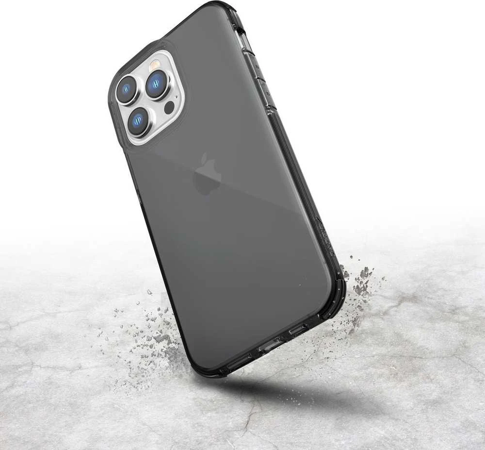 Raptic X-Doria Clear Apple iPhone 14 Pro Max armored dėklas telefonui juodos spalvos