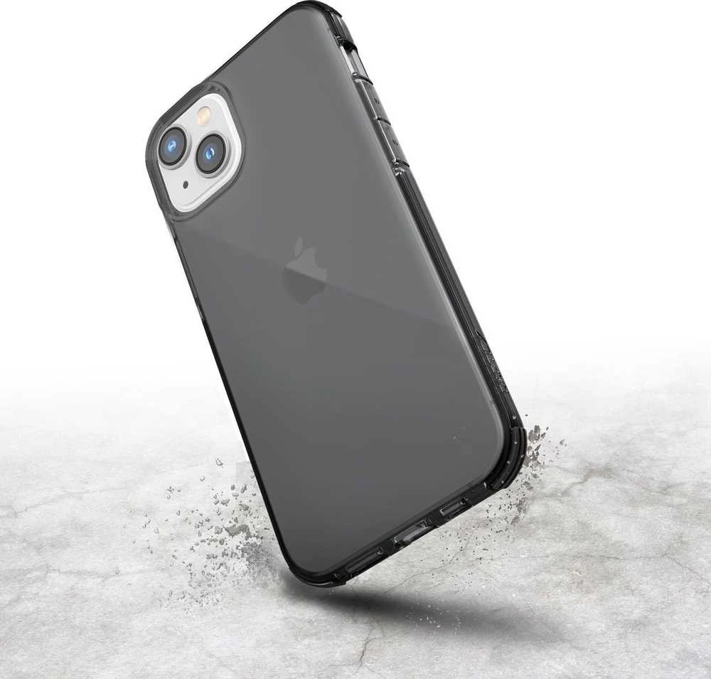 Raptic X-Doria Clear Apple iPhone 14 Plus armored dėklas telefonui pilkos spalvos