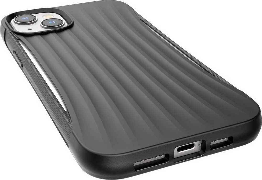 Raptic X-Doria Clutch Apple iPhone 14 dėklas telefonui juodos spalvos