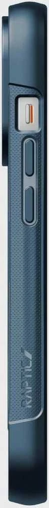 Raptic X-Doria Clutch Apple iPhone 14 Pro su MagSafe dėklas telefonui mėlynos spalvos