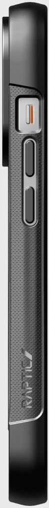 Raptic X-Doria Clutch Apple iPhone 14 Pro su MagSafe dėklas telefonui juodos spalvos