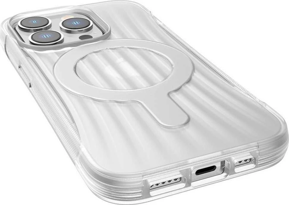 Raptic X-Doria Clutch iPhone 14 Pro MagSafe dėklas telefonui skaidrus