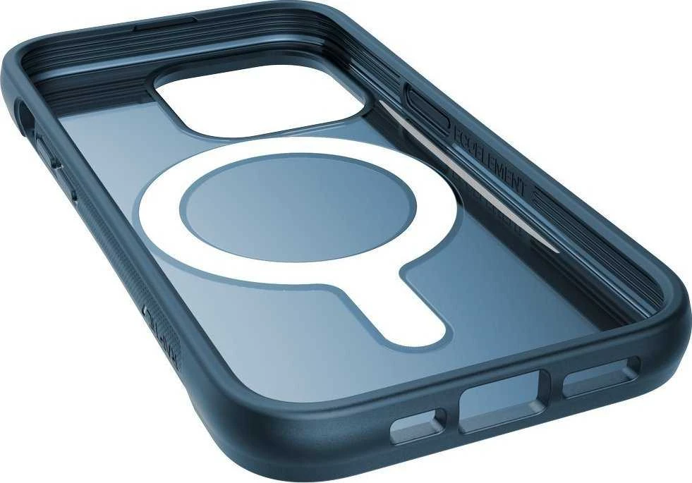 Raptic X-Doria Clutch Apple iPhone 14 Pro su MagSafe dėklas telefonui mėlynos spalvos